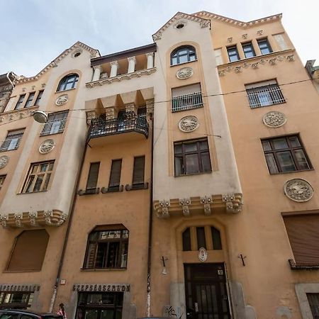 Art Nouveau Apartment Budapest Exterior foto