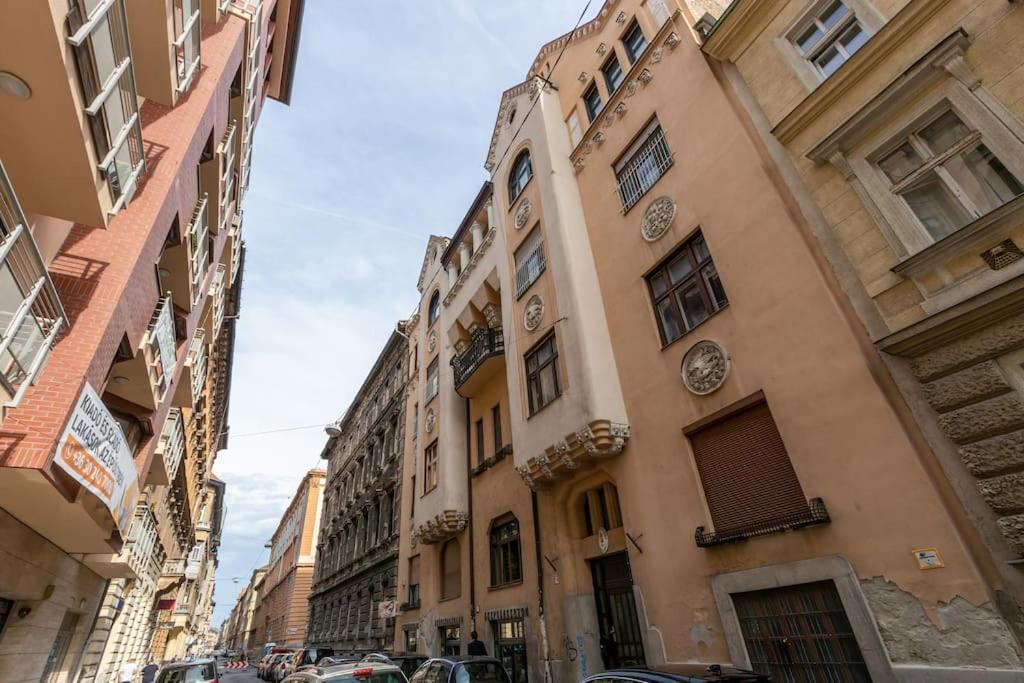 Art Nouveau Apartment Budapest Exterior foto