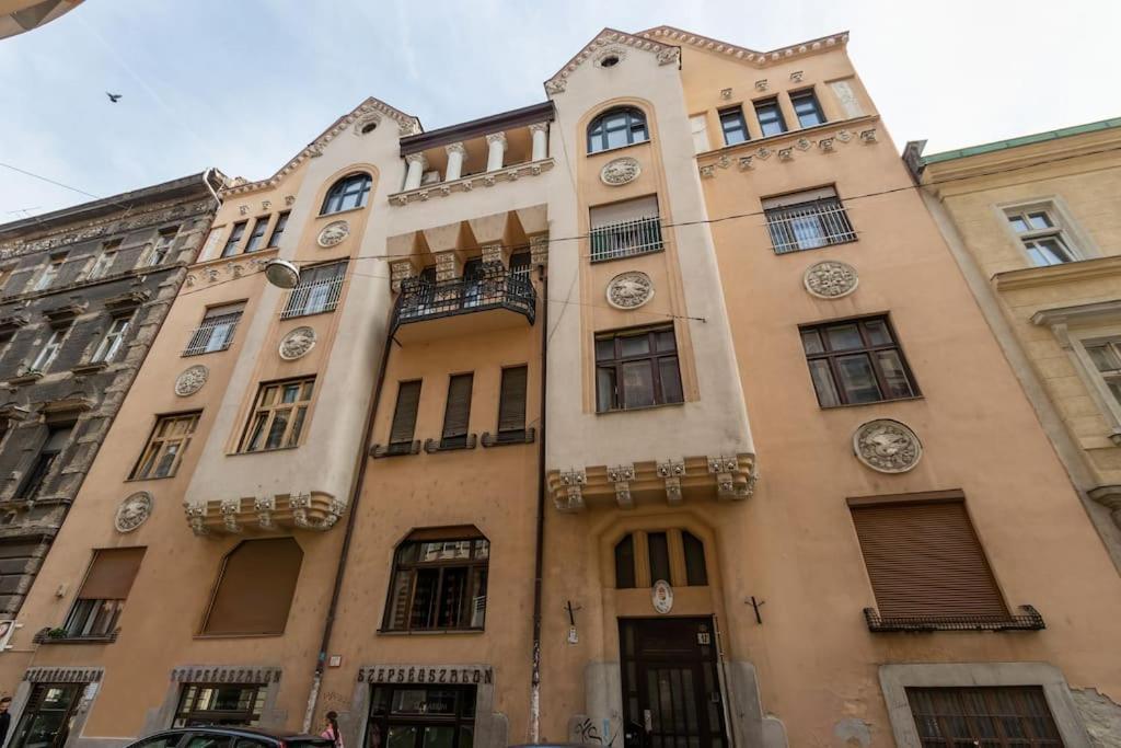 Art Nouveau Apartment Budapest Exterior foto
